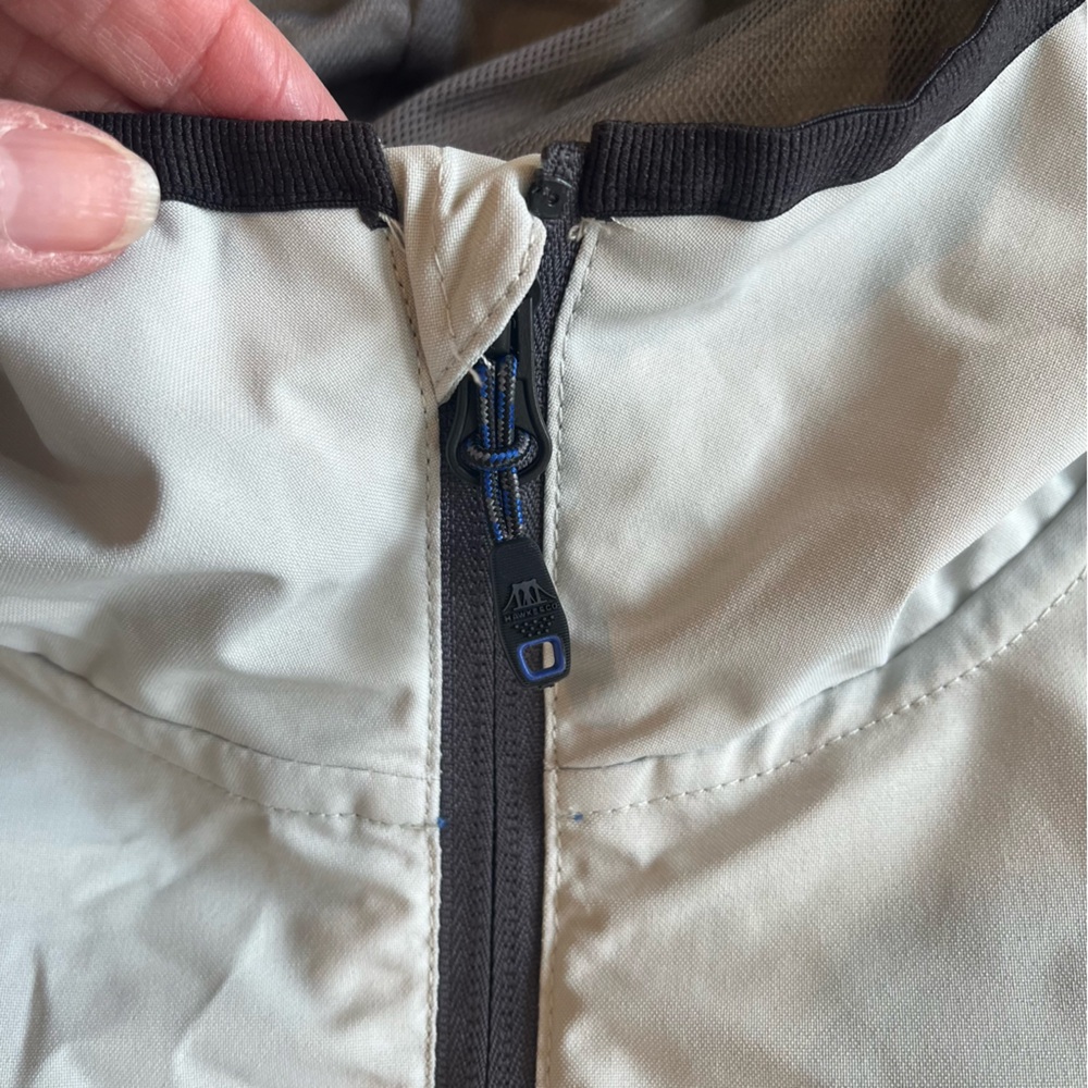 Hawke & Co. Packable Hooded Windbreaker Jacket – Gray – Men’s Large - Picture 5 of 16